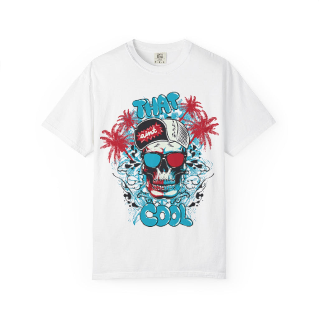 That’s Cool Skull T-Shirt — Retro Beach Skull Graphic Tee